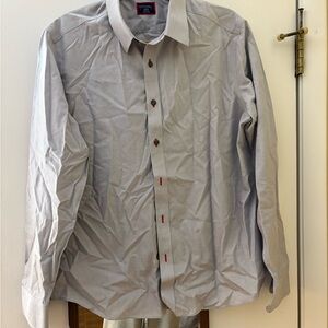UNTUCKit Light Gray Cotton Shirt